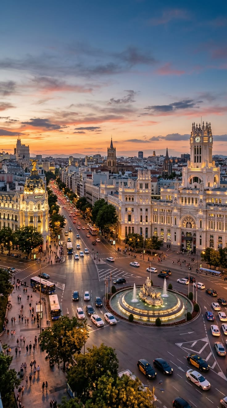 Cena em Madrid