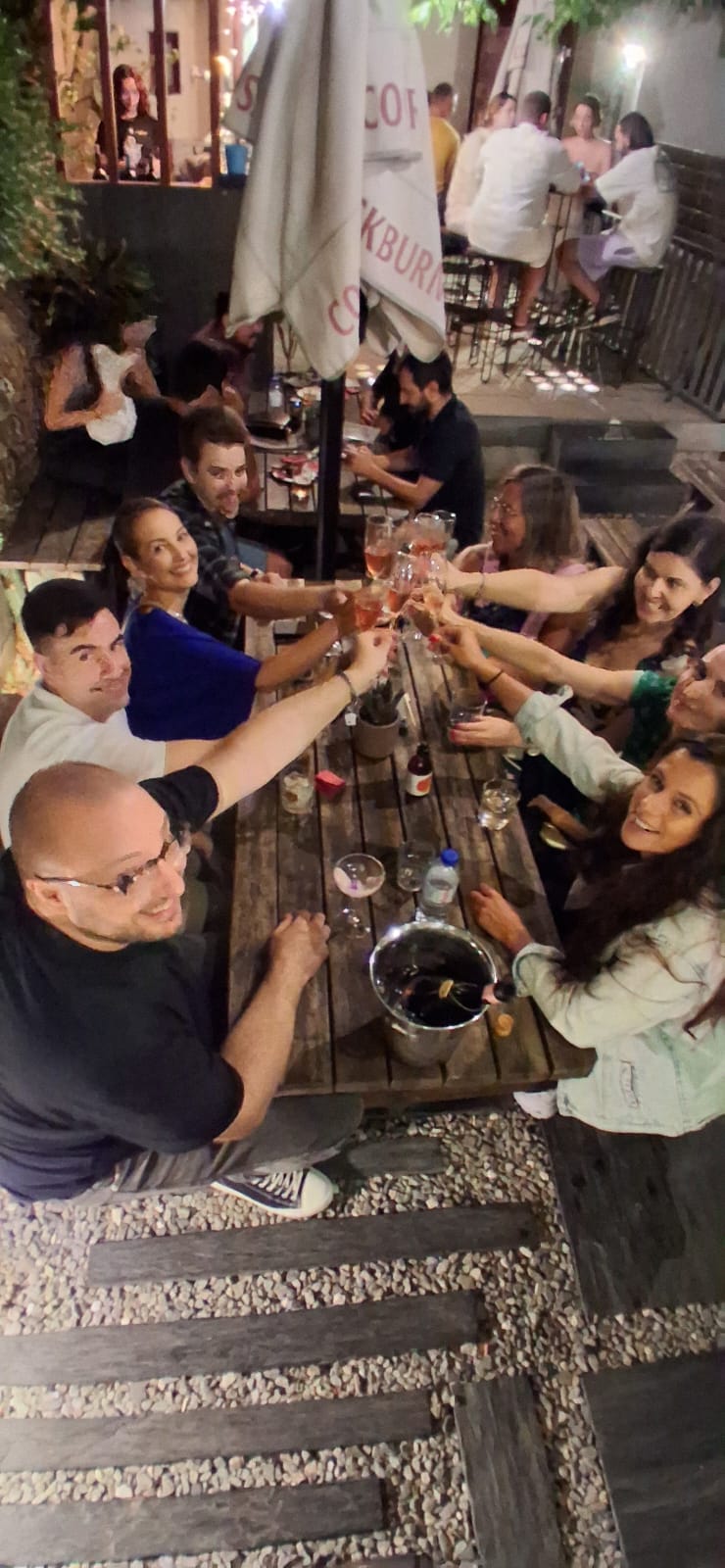 Selfie num jantar DinnersMate